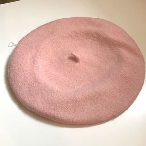 Pink French Beret Hat